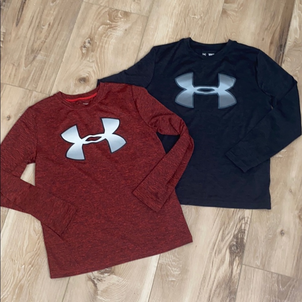 Boys Long Sleeve UA shirts